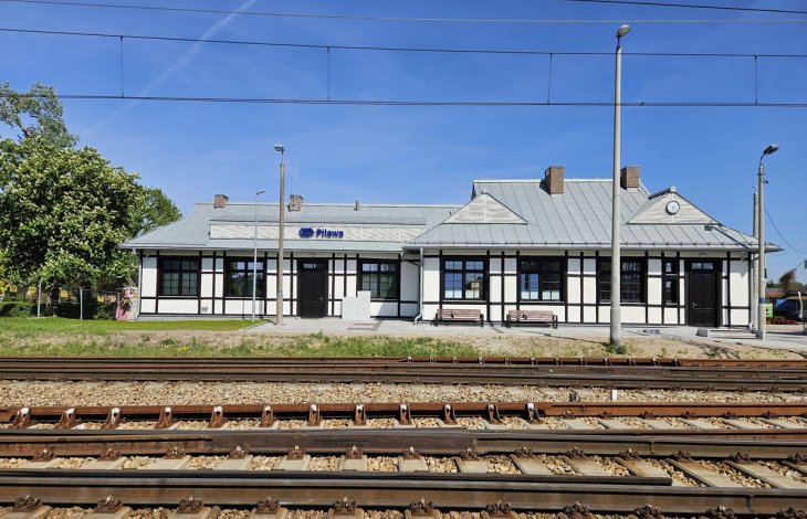 Dworzec Pilawa. Fot. PKP